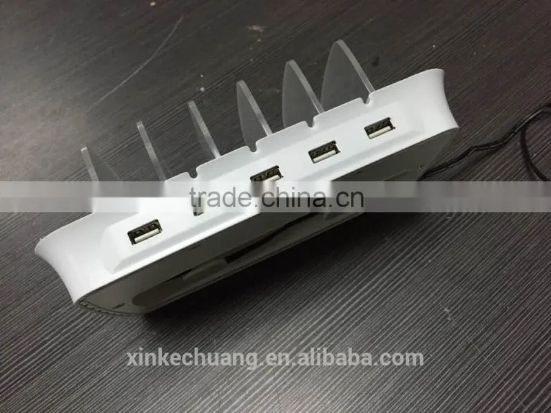 2015 New design desktop usb charging docking station with CE FCC ROHS UL certificate for iPod/iPhone/iPad