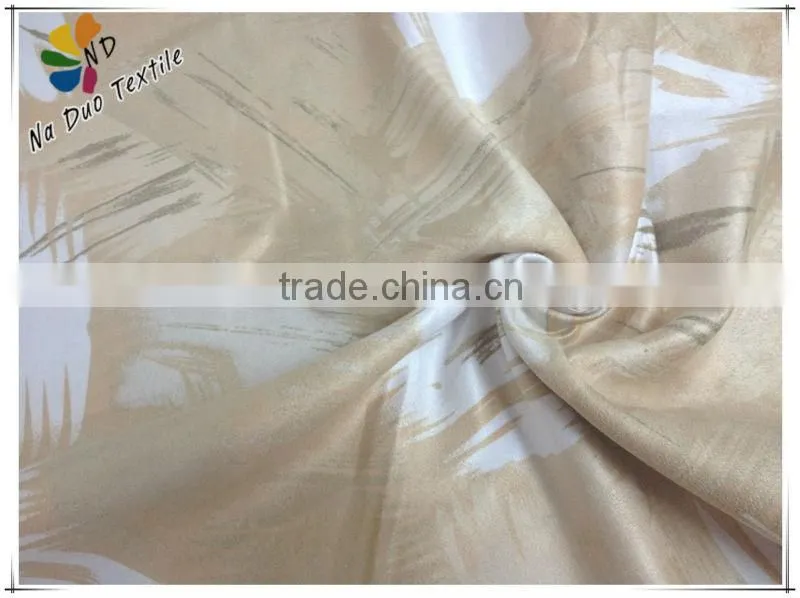 100% Polyester Suede Leather Fabric for Sofa/Cushion