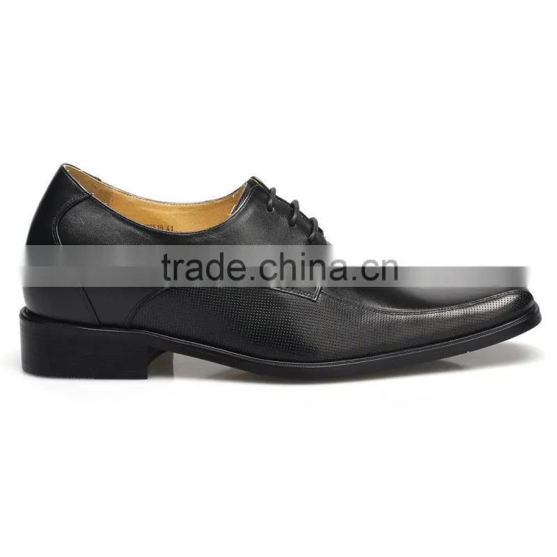 Italian Handmade Custom Shoes Genuine Leather Men Dress Shoes In Black