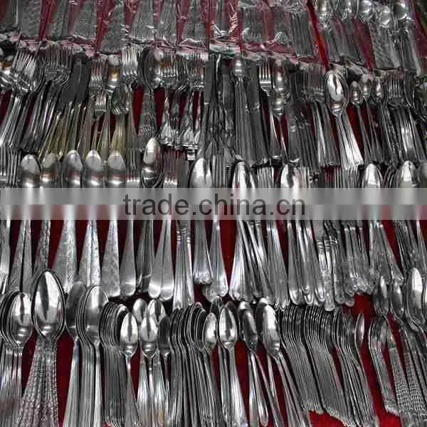 Wholesale and best price fork and knife stainless steel tableware