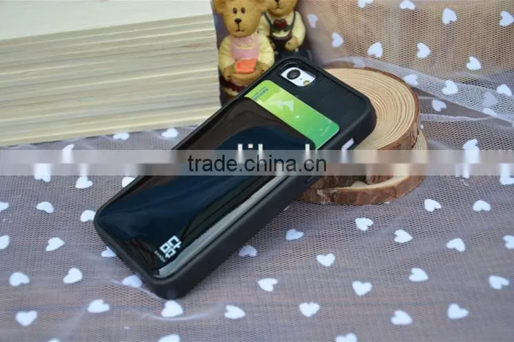 Damda Card Slot Bar Type Hard Cover Case for iPhone 4 4S