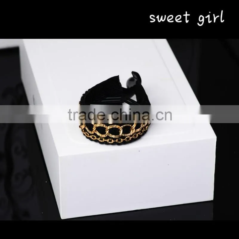Colorful Satin Ribbon Headbands, Metal headbands, Girl headbands -f56