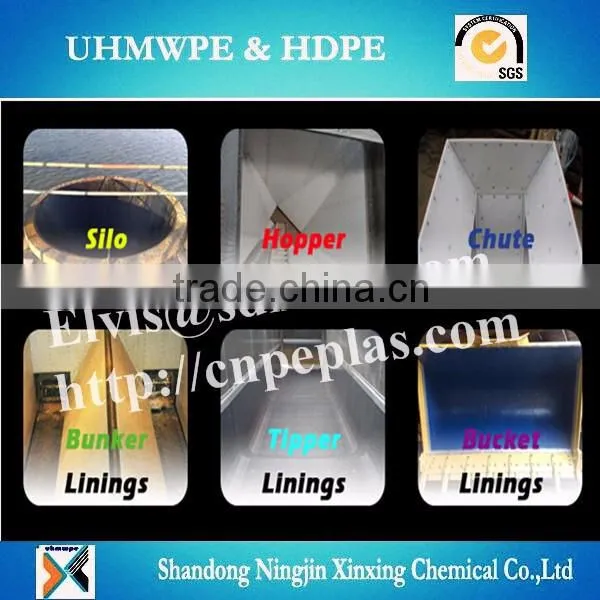 self-lubricating UHMWPE truck dump bed liner