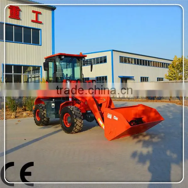 1.8 ton front loader TY18 with 2CBM big bucket loader for sale