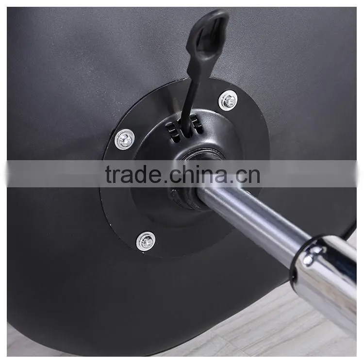 Colored plastic office chair with wheels for sale