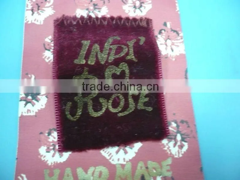 fashional cloth printed ribbon with cartoon dog