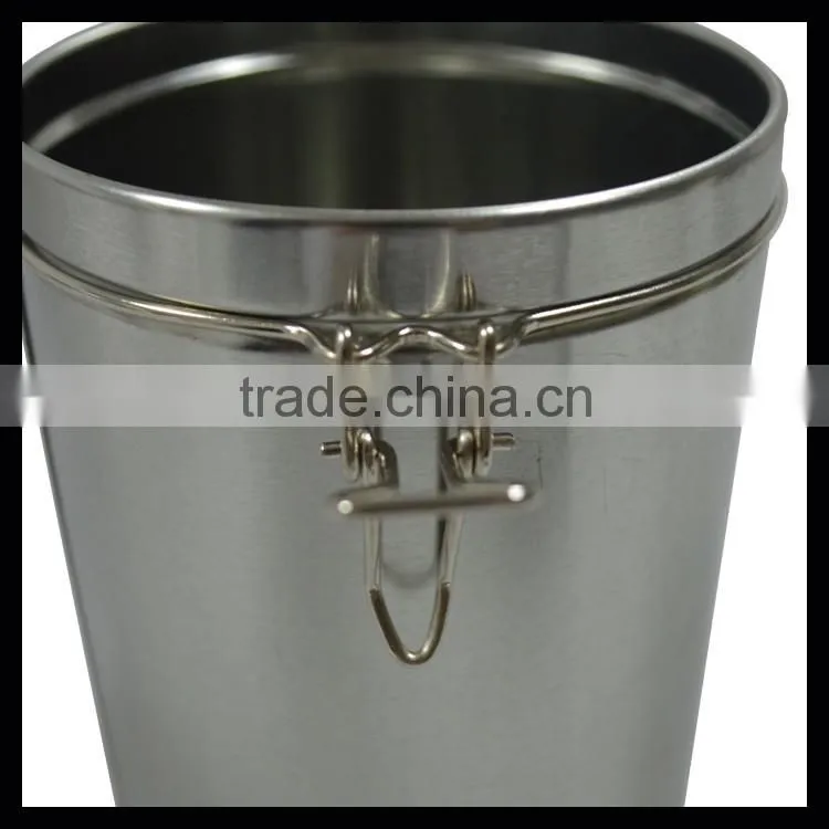 Wholesale Round Metal Tea Tin/Coffee Tin Box For Office/Home