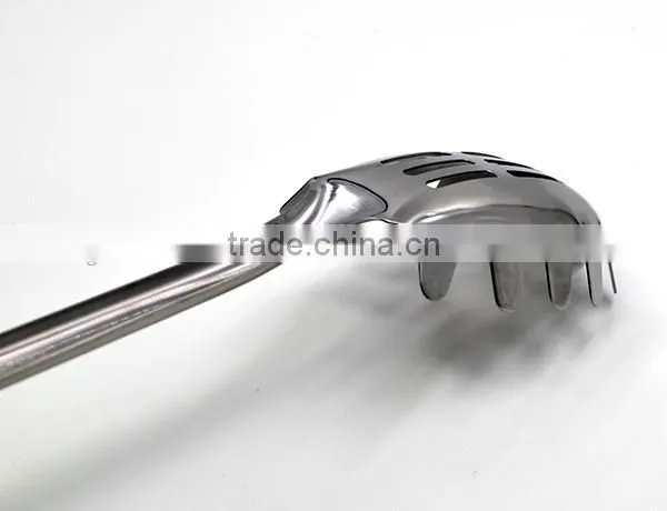 FDA LFGB Grade Hot sale popular commercial stainless steel pasta spoon