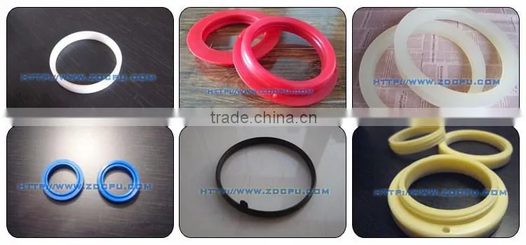 OEM colored self lubricant plastic seal ring
