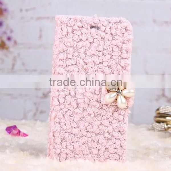 top quality wallet flip phone leather case for apple 6 plus, for iphone6 plus top flip cover