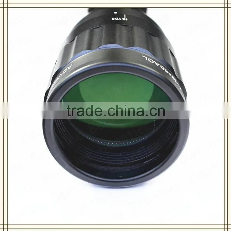 4-16x50 Best outdoor hunting rifle scope mounted with spotlight/lights for hunting airsoft
