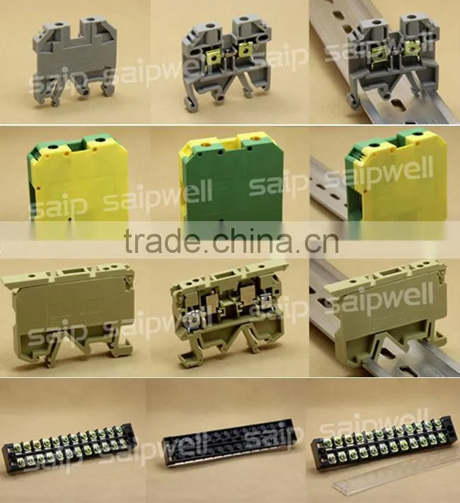 2013 Hot Sale 6mm square Frame Type Ground Wiring Terminal SUT2-6PE