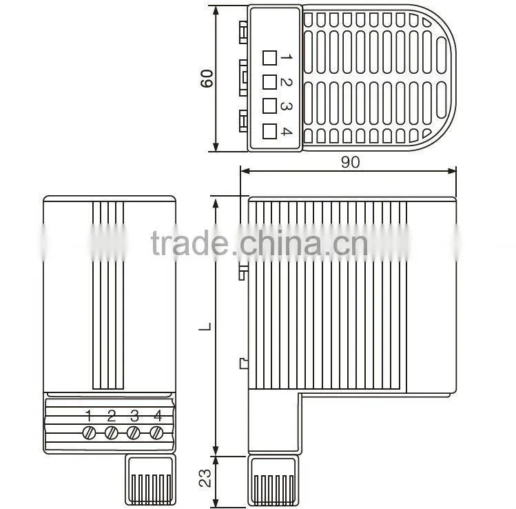 06021.0-00 Touch-safe battery powered camping heater