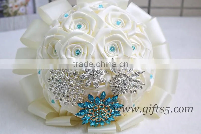 Handmade graceful Brooch wedding bouquet for bride
