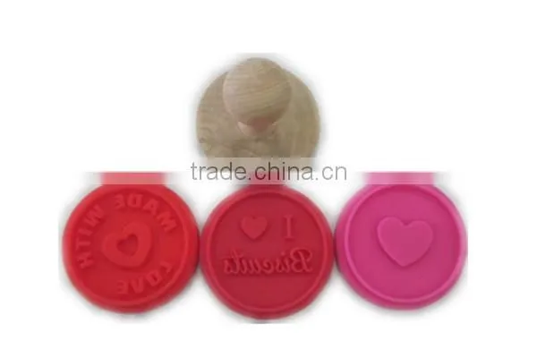 custom silicone cookie stamp /cookie cutter/cookie press