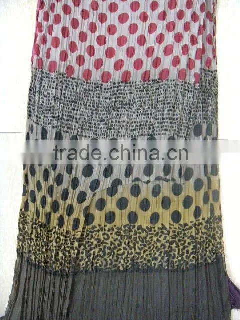 Latest Polyester Printed Stole/Scarf 2013