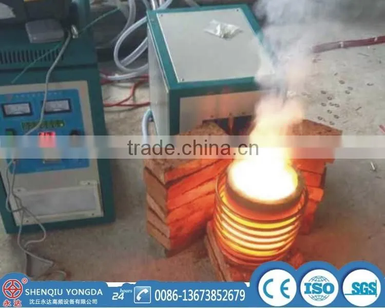 Poland popular 50kgs silver melting induction equipment
