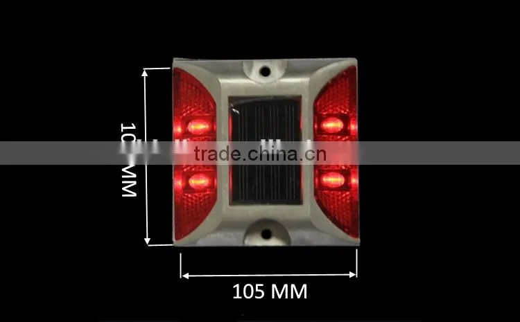 Starlight red flashing light high way cat eye reflective road stud