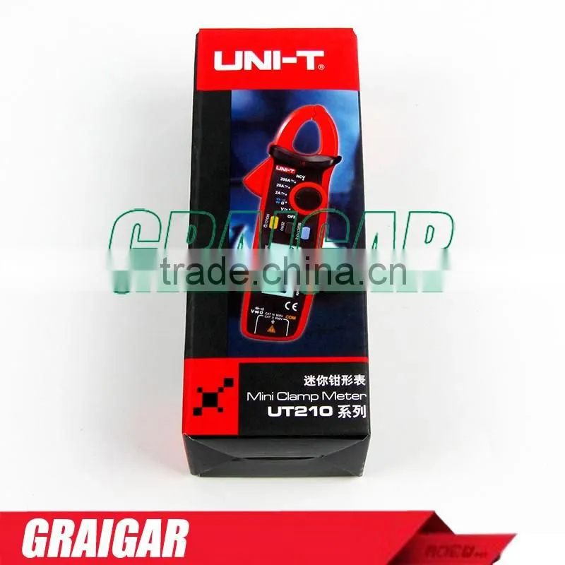 Mini Digital Clamp Meter UT210E Ture RMS Auto Range 2000 LCD Multimeter