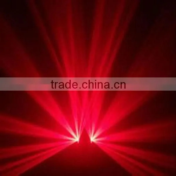 Double head red night club laser light DMX lighting