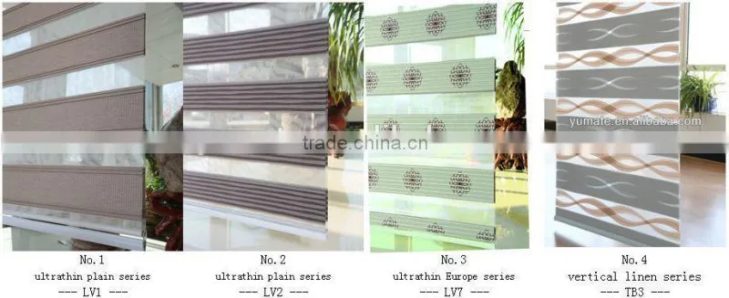 jacquard zebra combi shade fabric
