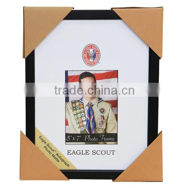 Home decoration natural handmade tabletop wall hanging customized wooden photo frame