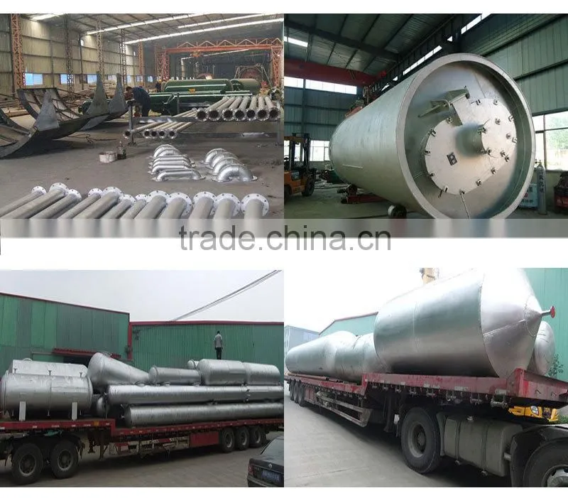 Advanced technology 5-12 tons capacity batch tyre pyrolysis plant to oil