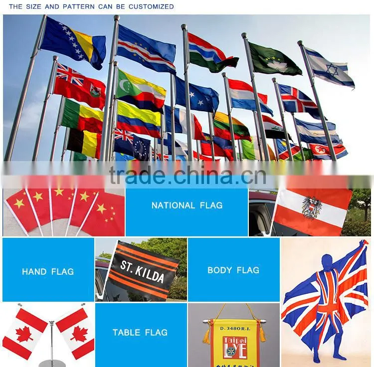 3x5 Custom Flag for sport , wholesale football club flag