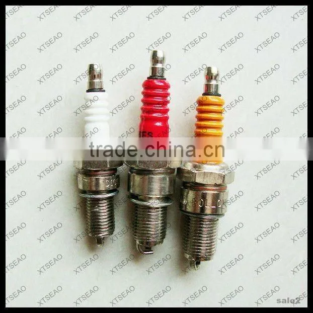 various colors of spark plugs