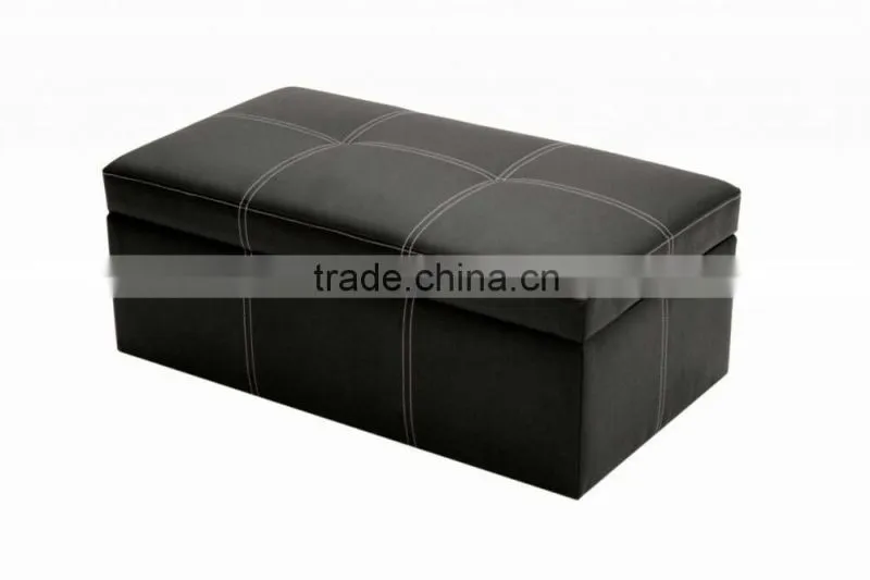 hot sale customized black turkish ottoman storage furniture OT4027