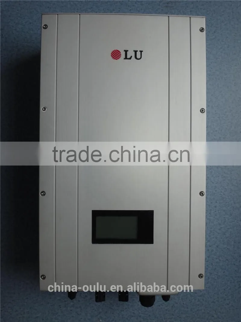 OULU brand ISO900,CE) factory pure sine wave 1KW -6KW solar grid inverter