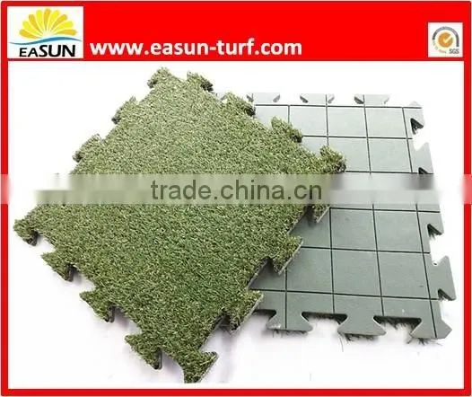 grass mat under rattan outdoor funiture/cheap grass tle
