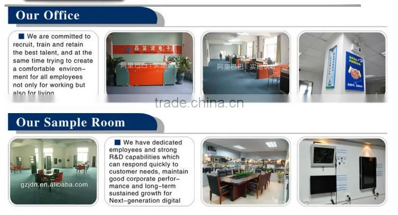 wall-mounted advertising player right angle ultra-thin series