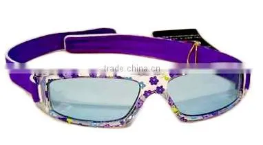 Baby suitable goggle, headband design security to protect the child's eyes, security guarantees