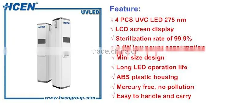Mini Size UV Light Mobile Phone Sanitizer Portable UV Sterilizer