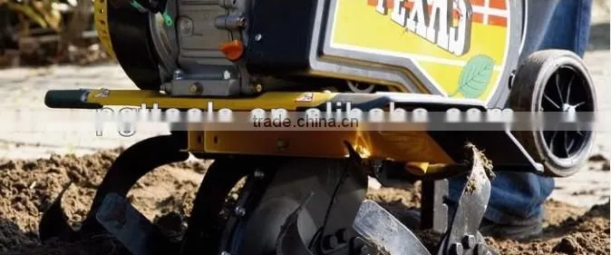 6.5HP Used Gasoline Farm Rotary Tiller Machine Cultivator Weeder