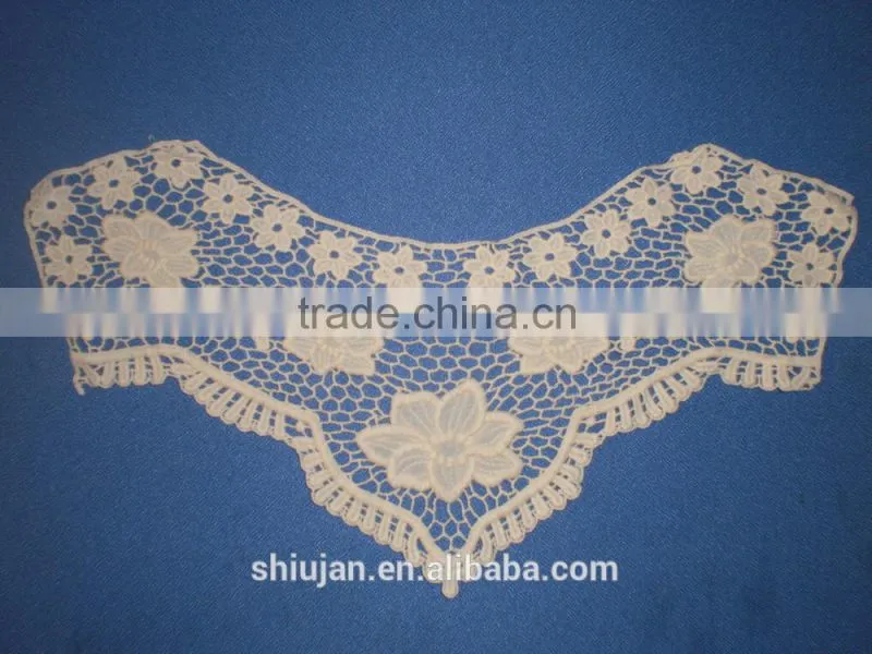 V shape fashion crochet/ lace Collar or necklace