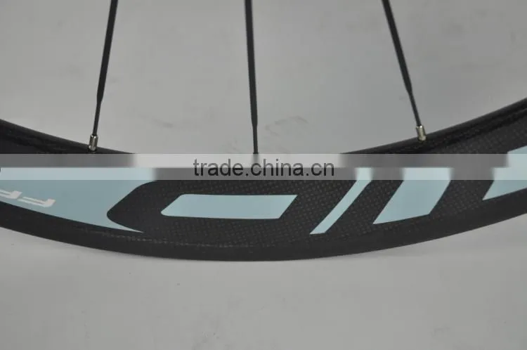50mm FFWD carbon fiber aluminum alloy road bicycle wheels for sale,20 carbon bicycle wheels 700c white carbon road bike wheels
