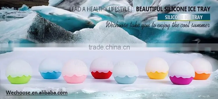 Summer love Wholesale Eco-Friendly ice popsicle mold Safe and Durable custom silicone ice cube tray for DIY ice cream