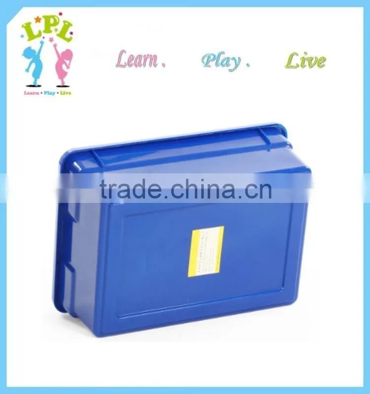 2016 colorful export north America food grade storage box plastic