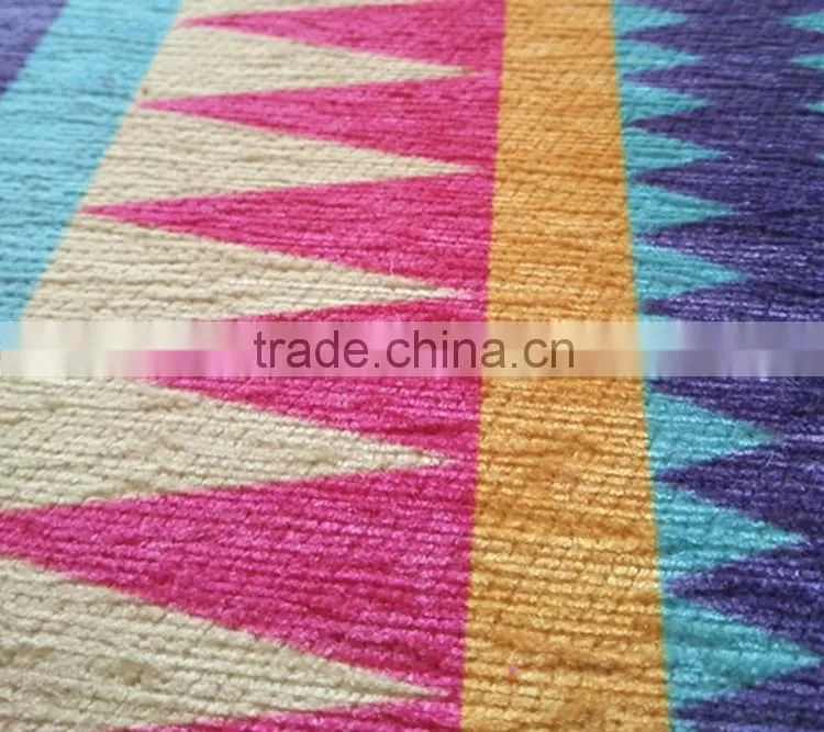 custom jet printing chenille mat