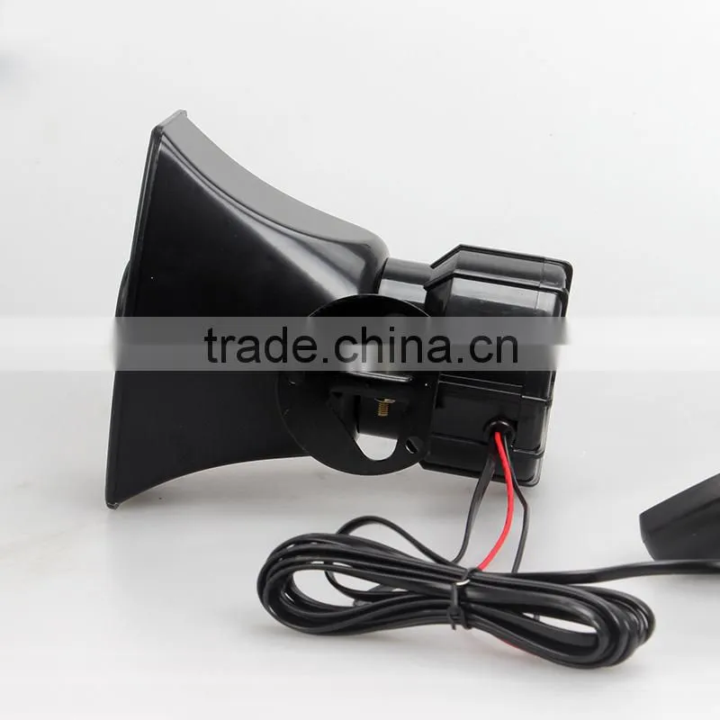 dc 12v/24v red led flashing alarm warning beacon light with siren BJ-60