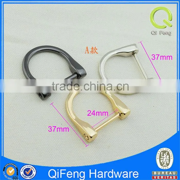 Q-3404 metal brand logo label profession in bag market