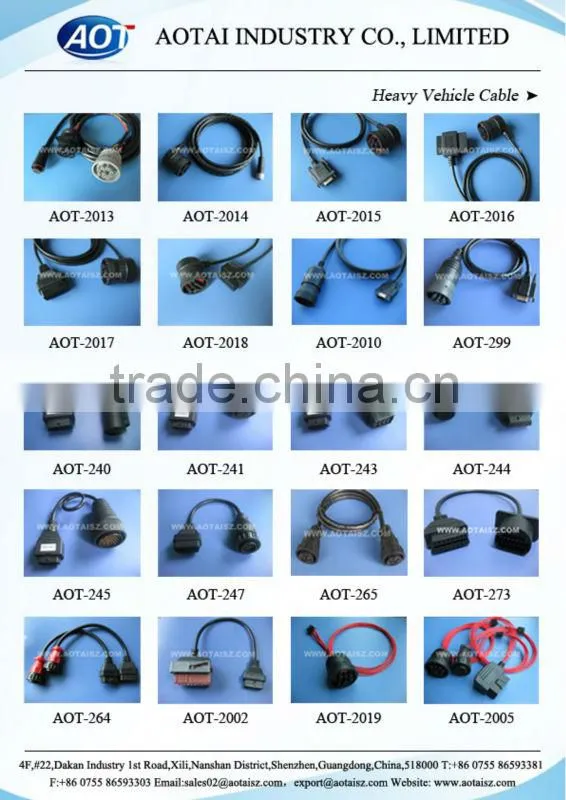 Fashion wholesale obd usb data wire