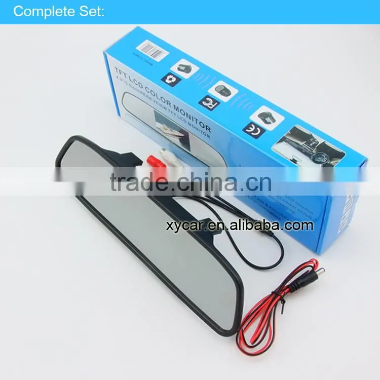 4.3 inch tft car monitor security camera system XY-2045AV