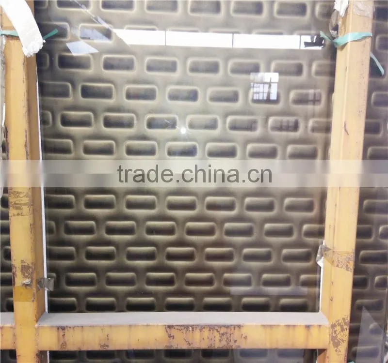 large phantom 3D colored pattern glass panels