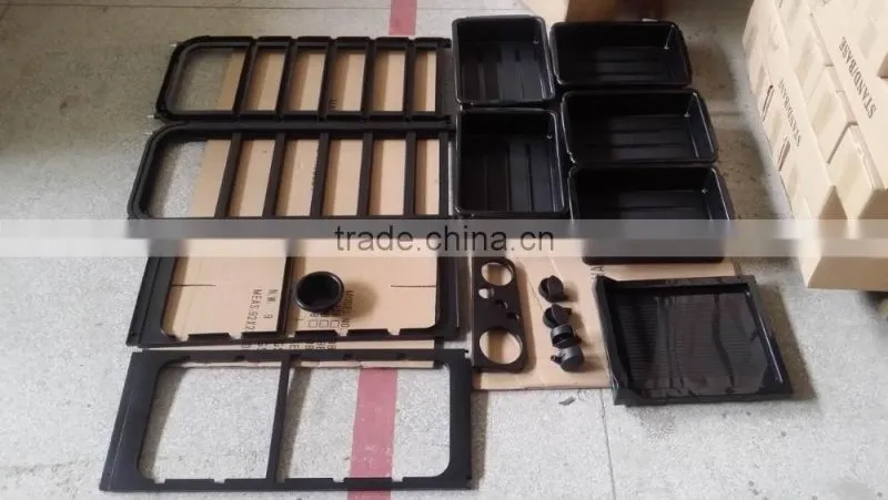 professional aluminum trolley beauty case hair salon trolley barber cair trolley B60-ST033