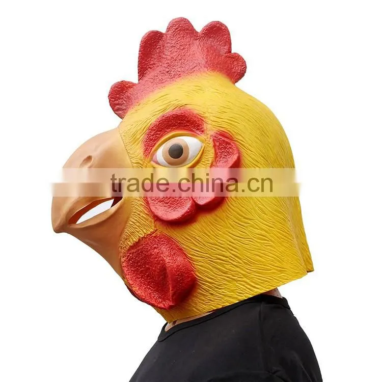 China Wholesale Halloween costumes animal cock head mask