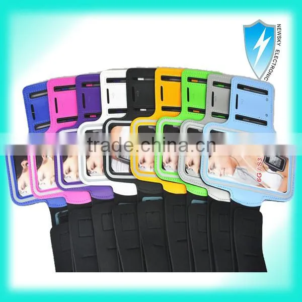 Newest PVC sport armband case for Iphone 6 plus 5.5 "runing armband