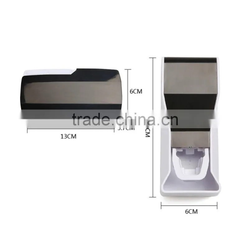 Dustproof Toothpaste Dispenser and Toothpaste Squeezer Kit Kid's 5 Toothbrush holders